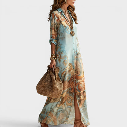 Solange | Elegant Shirt Dress