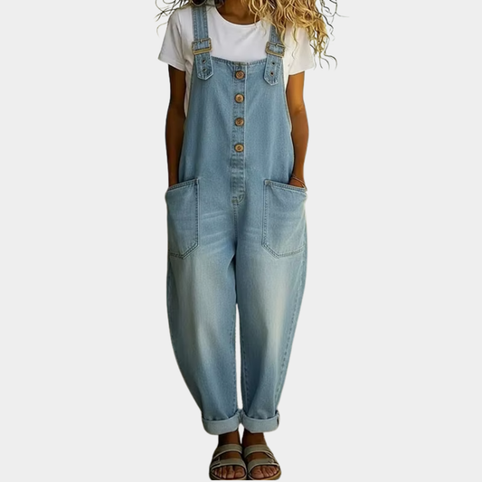 Eliana | Vintage Denim-Look Jumper