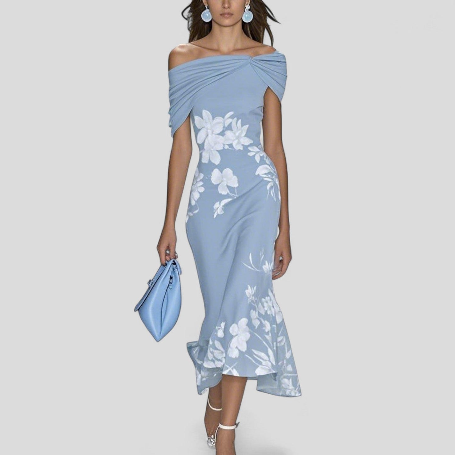 Aurora | Summer Elegant Midi Dress