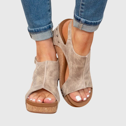 Hannah | Retro Orthopedic Sandals
