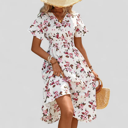 Gretalise - Comfortable Summer Midi Dress