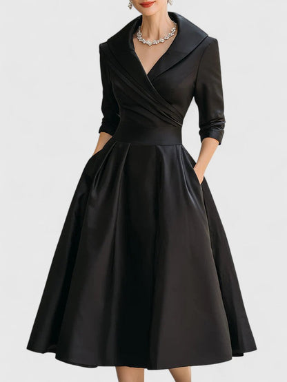 Yan - Elegant Midi Dress