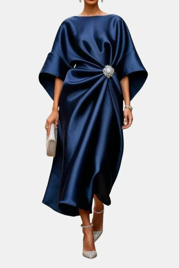 Hannah | Satin Maxi Dress