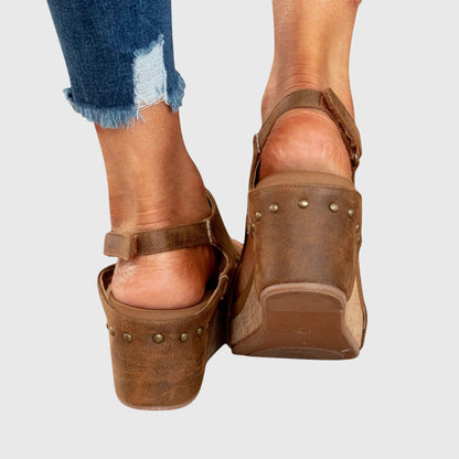 Hannah | Retro Orthopedic Sandals