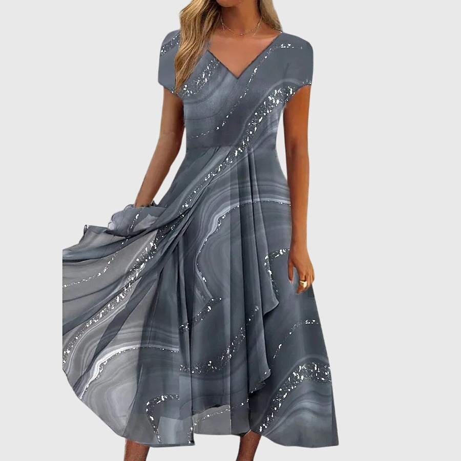 Aubrielle™ - Flowing Midi Dress