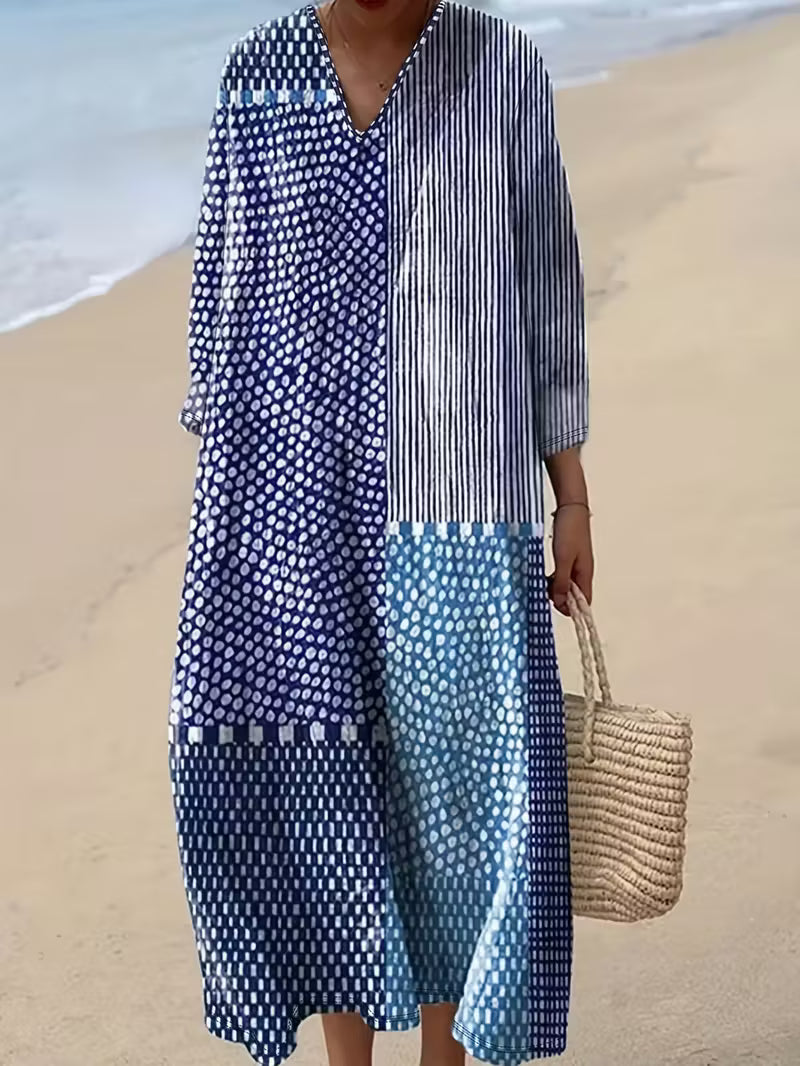Calyra | Casual Summer Wave Dress