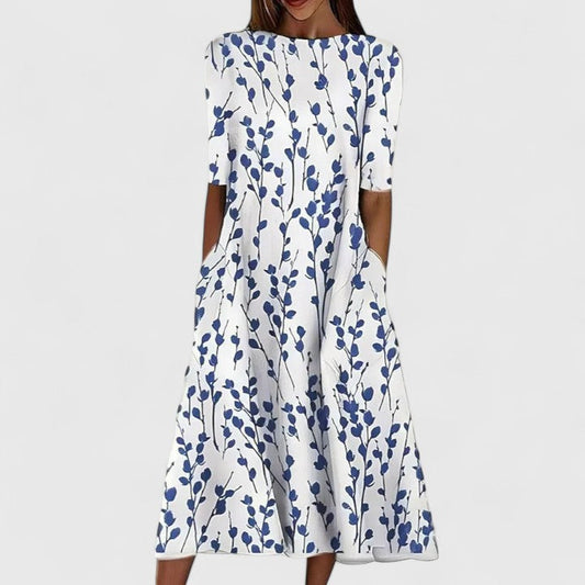 Sarah - Elegant Midi Dress