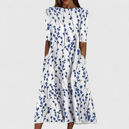 Sarah - Elegant Midi Dress