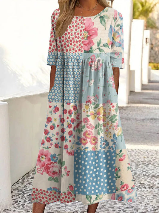 Victoria | Summer Flowy Summer Dress