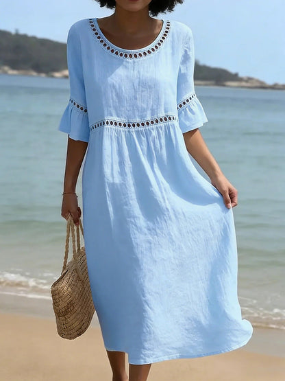 Mariselle | Cozy Cotton-Linen Dress