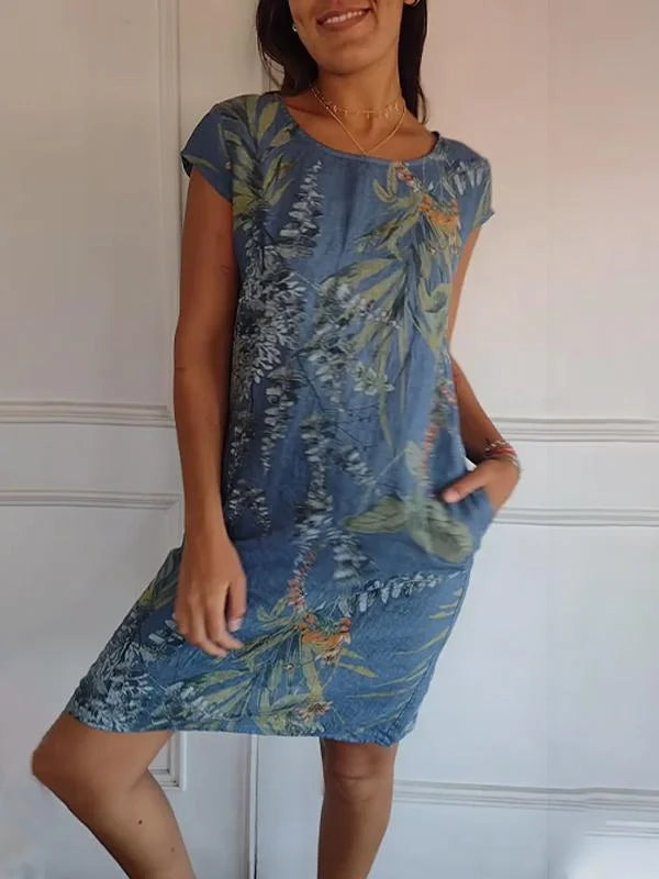 Camela | Printed  Mini Dress