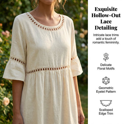 Mariselle | Cozy Cotton-Linen Dress
