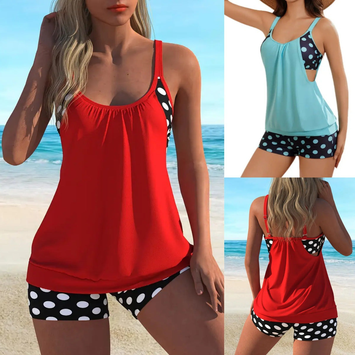 Charlotte | Classic Polka Dot Bikini Set