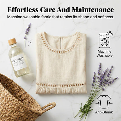 Mariselle | Cozy Cotton-Linen Dress