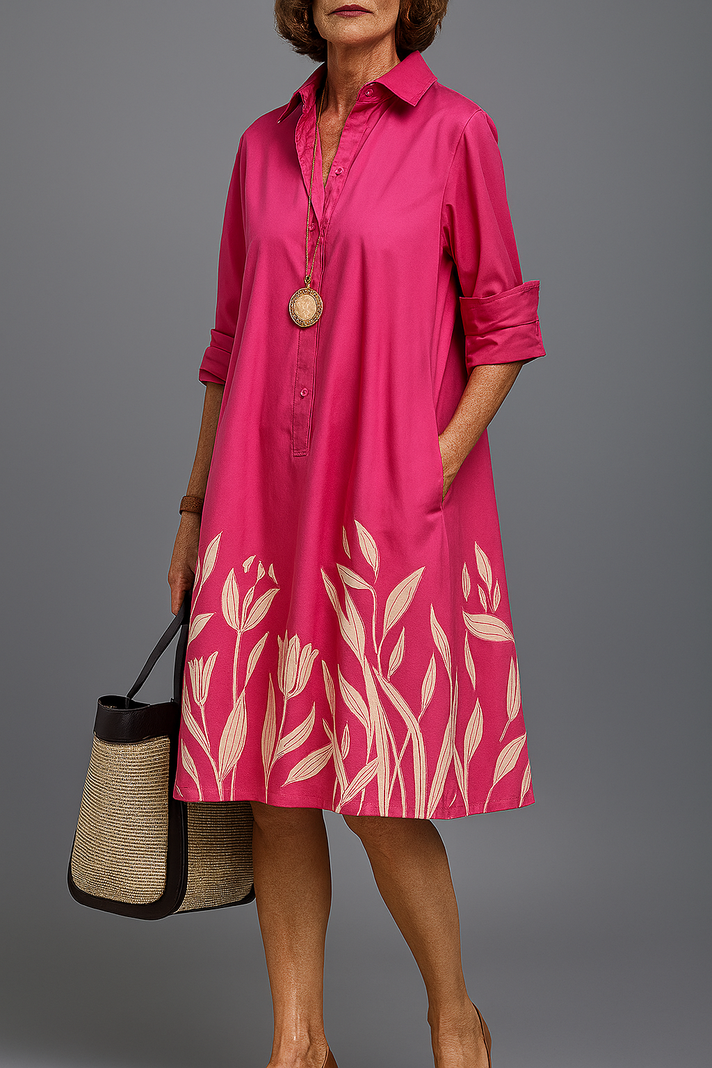 Andrea | Comfortable Casual Midi Dress