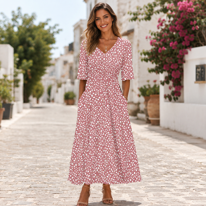 Francesca | Elegant Midi Dress