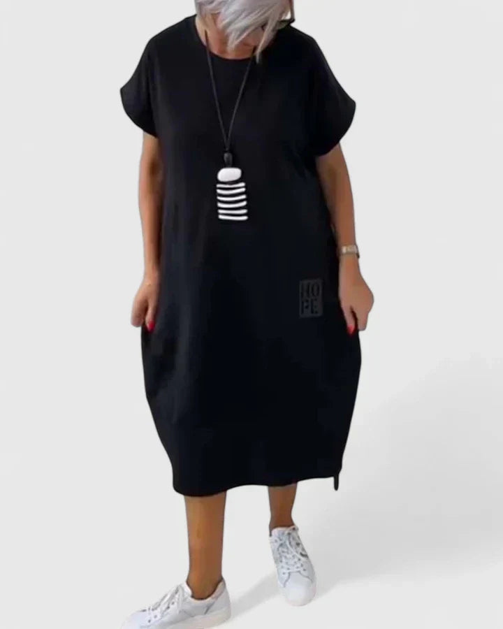 Thalyssiah - Comfortable Midi Dress