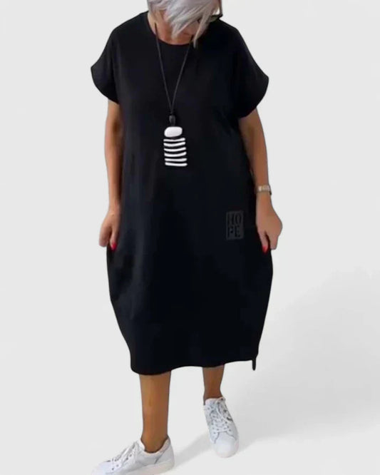 Thalyssiah - Comfortable Midi Dress
