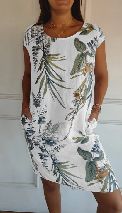 Camela | Printed  Mini Dress