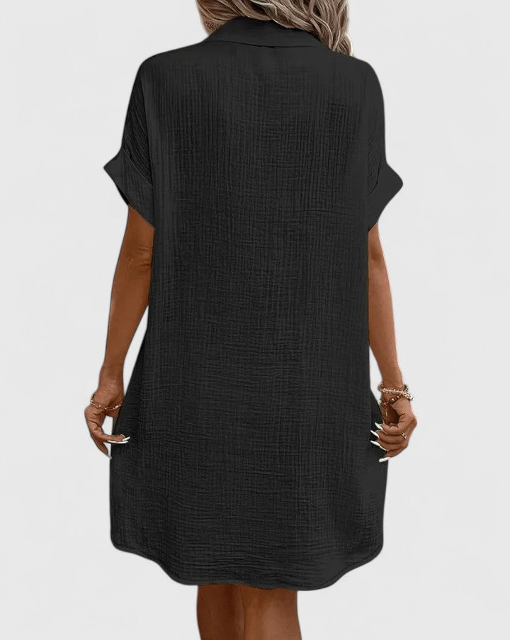 Gianelleza™ - Sophisticated Midi Dress