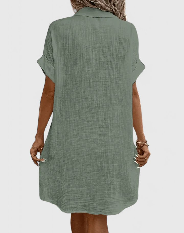 Gianelleza™ - Sophisticated Midi Dress