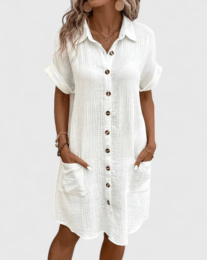 Gianelleza™ - Sophisticated Midi Dress