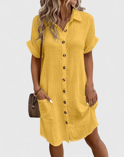 Gianelleza™ - Sophisticated Midi Dress