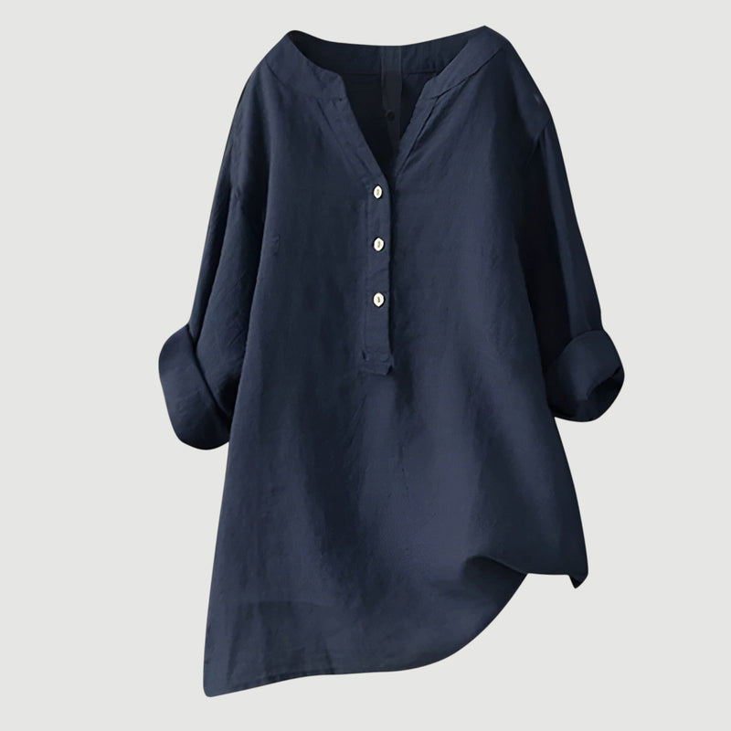 Zarina | Linen Blouse