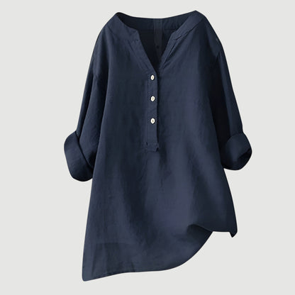 Freya | Comfortable Button-Up Shirt