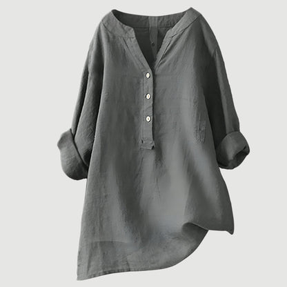 Freya | Comfortable Button-Up Shirt