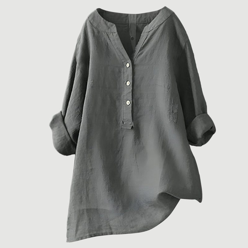 Zarina | Linen Blouse
