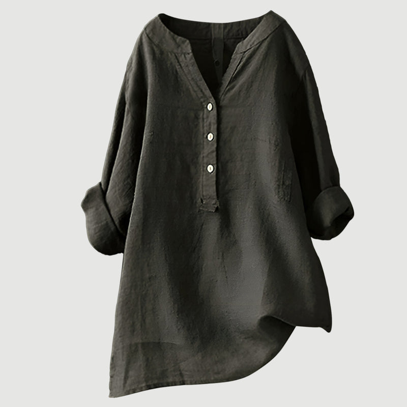 Zarina | Linen Blouse