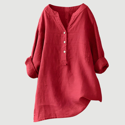 Freya | Comfortable Button-Up Shirt
