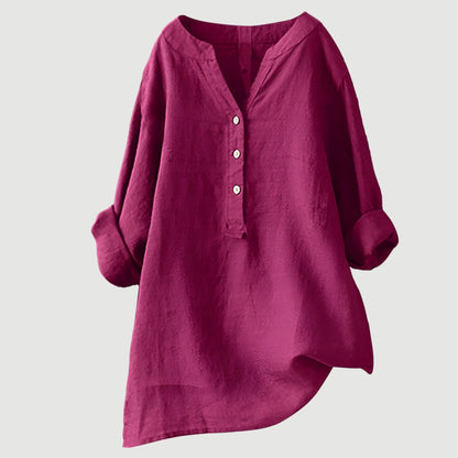 Freya | Comfortable Button-Up Shirt