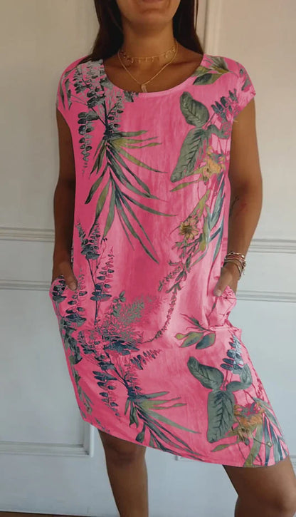 Camela | Printed  Mini Dress