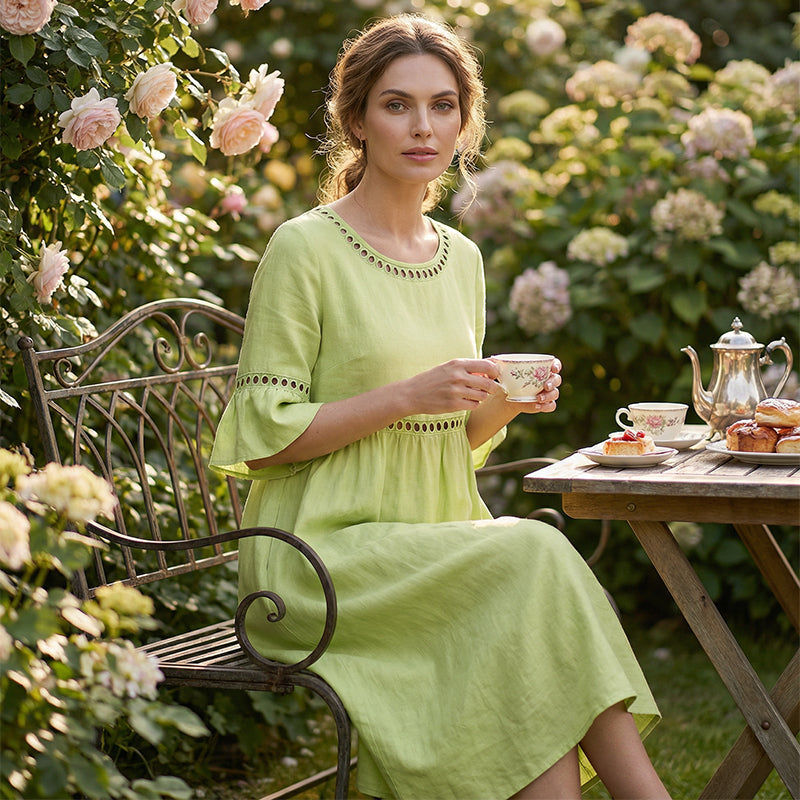 Mariselle | Cozy Cotton-Linen Dress