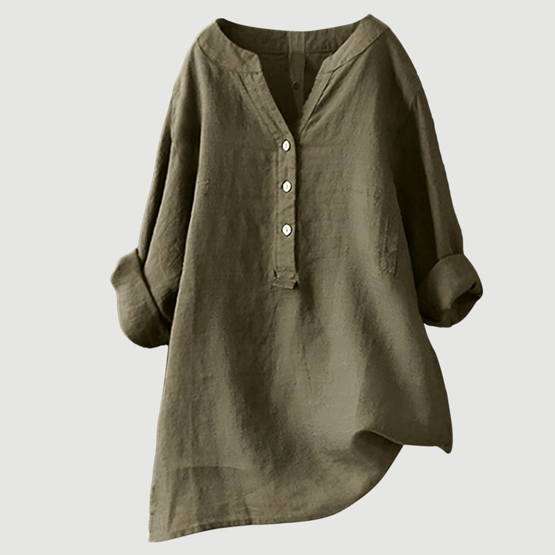 Zarina | Linen Blouse