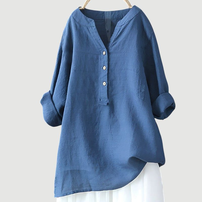 Zarina | Linen Blouse