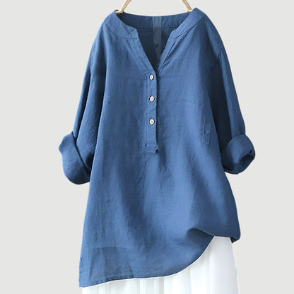 Freya | Comfortable Button-Up Shirt