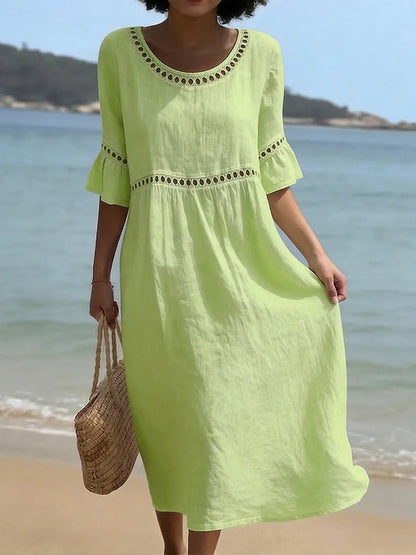 Mariselle | Cozy Cotton-Linen Dress