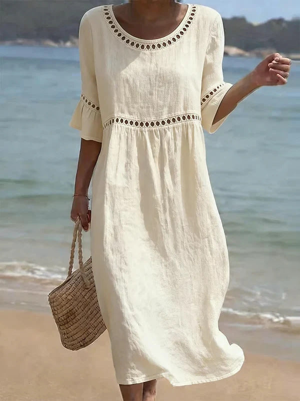 Mariselle | Cozy Cotton-Linen Dress