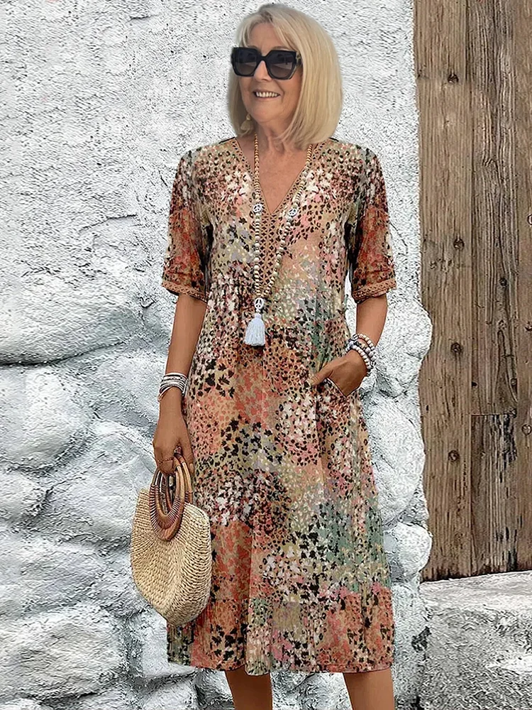 Catherine | Elegant Midi Dress