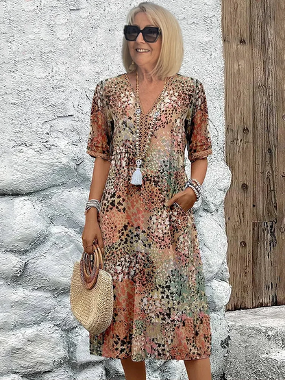 Catherine | Elegant Midi Dress