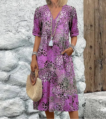 Ariella | Vibrant Midi Dress