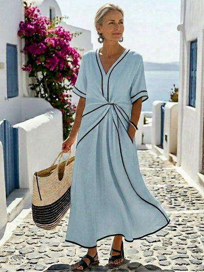 Harper | Summer Waist Midi Dress