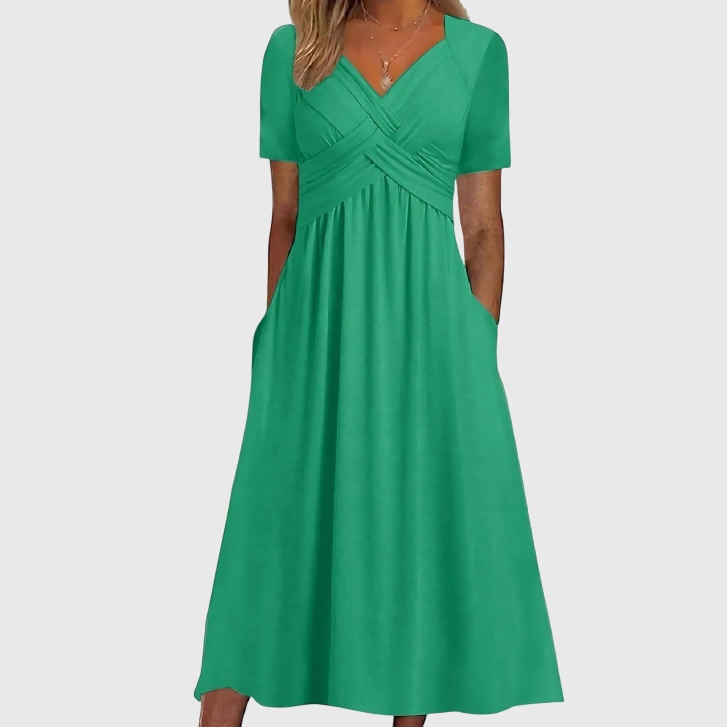 Viola™ - Midi Dress with Tummy Control