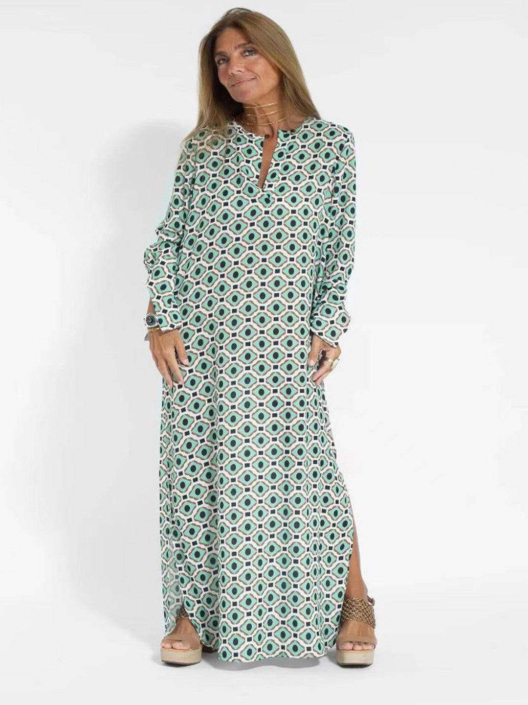 Naomi  | Elegant Tummy Covering Dress