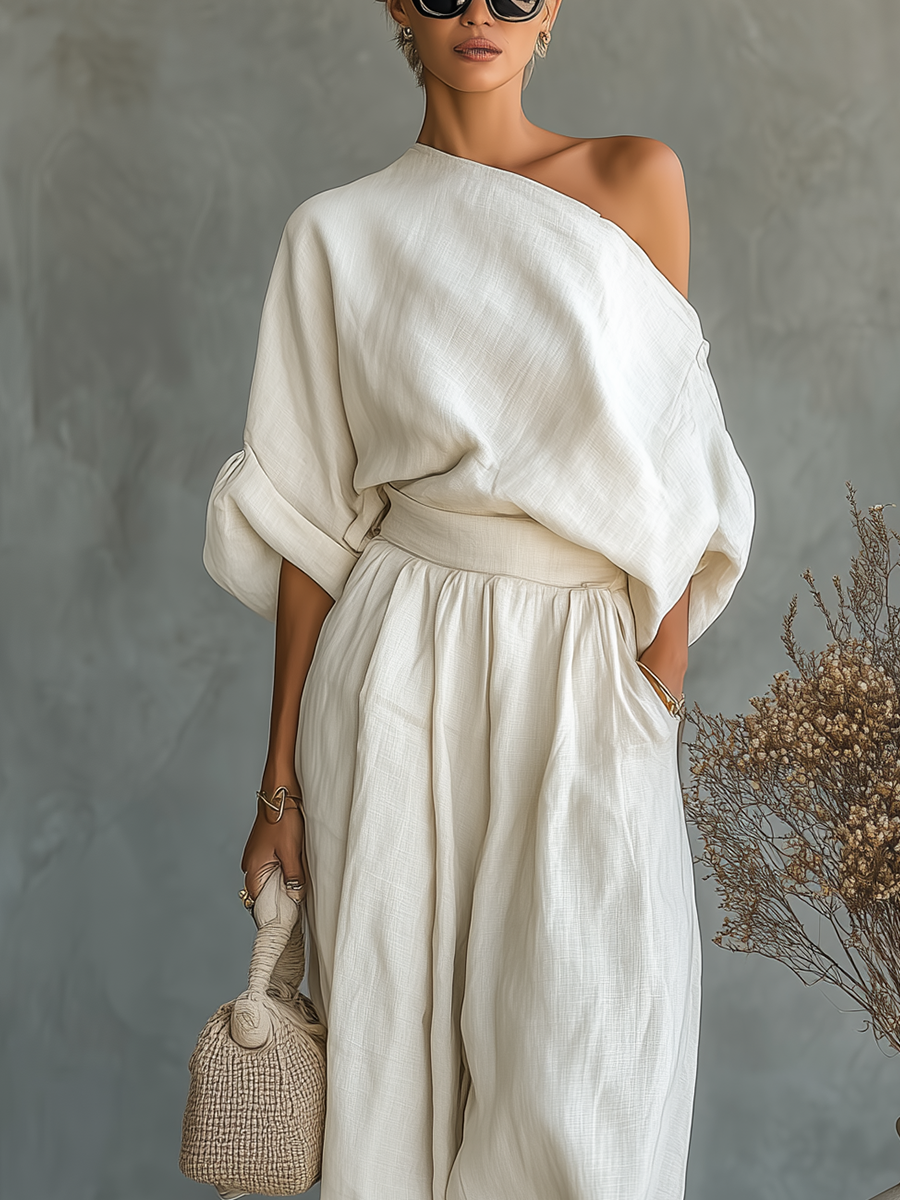 Mia | Casual Off-Shoulder Set