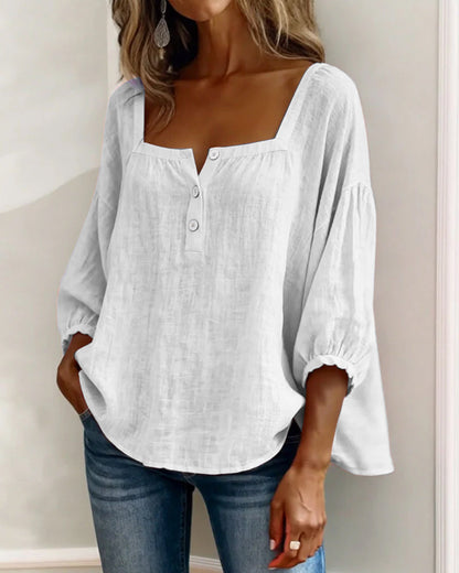 Mia | Comfy Summer Sleeve Shirt