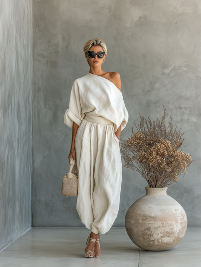 Mia | Casual Off-Shoulder Set